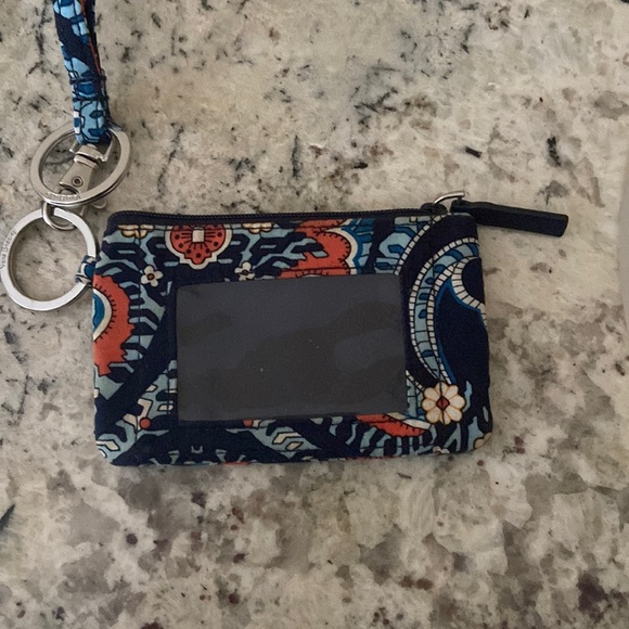 Vera Bradley Wristlet and Key chain - Picture 1 of 3